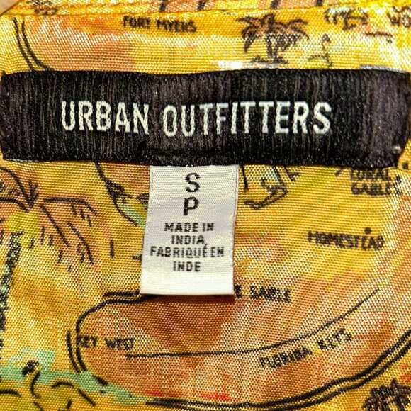 Urban Outfitters Summer adventure travel FLORIDA posctard print top S - Picture 2 of 5
